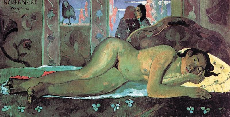 Paul Gauguin Nevermore, O Tahiti